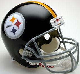 Pittsburgh Steelers 1963 to 1976 Full Size Replica Throwback Helmet