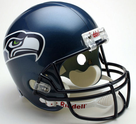 Seattle Seahawks 2002 to 2011 Full Size Replica Throwback Helmet