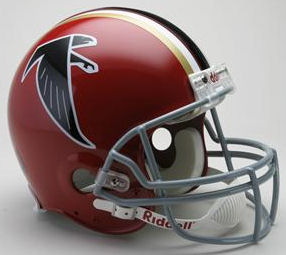 Atlanta Falcons 1966 to 1969 Football Helmet
