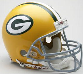 Green Bay Packers 1961 to 1979 Football Helmet