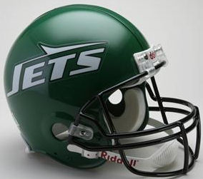 New York Jets 1990 to 1997 Football Helmet
