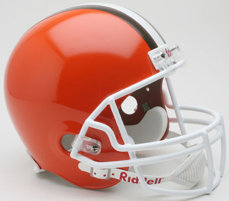 Cleveland Browns 1975 to 2005 Full Size Replica Throwback Helmet