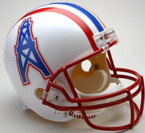 Houston Oilers 1981 to 1996 Full Size Replica Throwback Helmet
