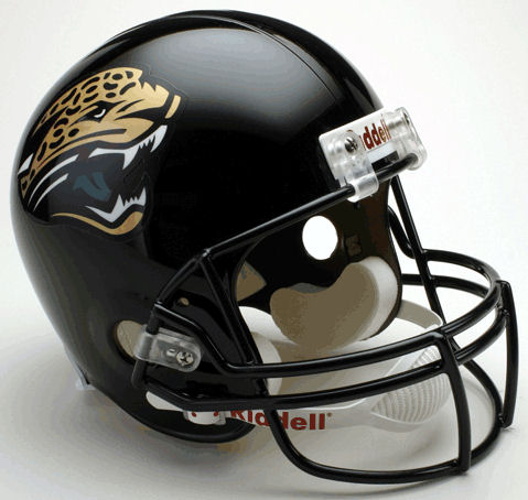 Jacksonville Jaguars 1995 to 2012 Full Size Replica Throwback Helmet