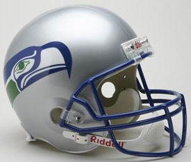 Seattle Seahawks 1983 to 2001 Full Size Replica Throwback Helmet