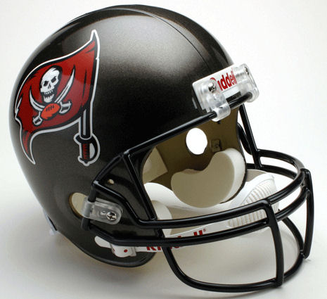 Tampa Bay Buccaneers 1997 to 2013 Full Size Replica Throwback Helmet