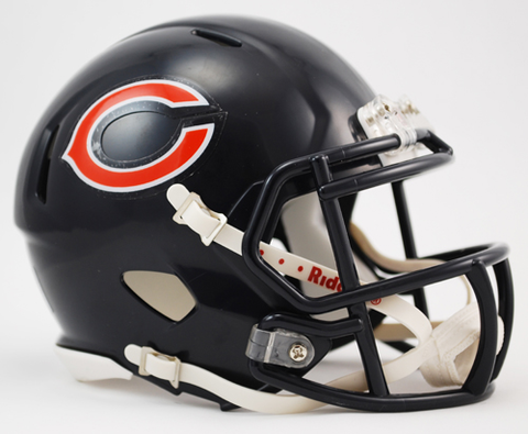 Chicago Bears NFL Mini Speed Football Helmet