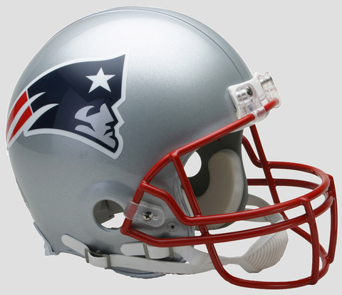 New England Patriots Authentic Football Helmet