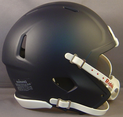 Mini Speed Football Helmet SHELL Matte Navy Blue