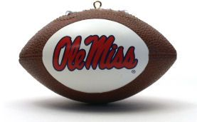 Mississippi (Ole Miss) Rebels Ornaments Football