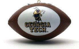 Georgia Tech Yellow Jackets Ornaments Football