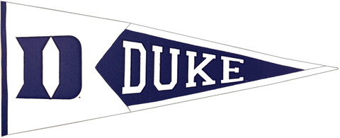 Duke Blue Devils NCAA Pennant Wool