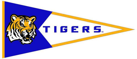 LSU Tigers NCAA Pennant Wool