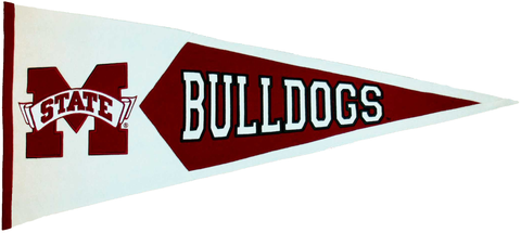 Mississippi State Bulldogs NCAA Pennant Wool