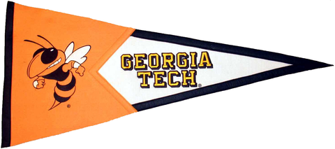 Georgia Tech Yellow Jackets NCAA Pennant Wool