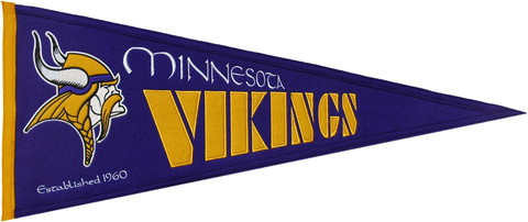 Minnesota Vikings Pennant Wool