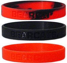 Cincinnati Bearcats Rubber Wristbands 3 Pack