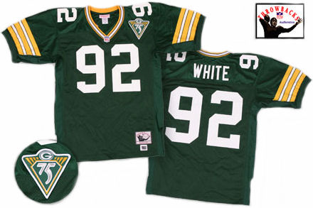 Green Bay Packers Reggie White 1993 Green Jersey - 44 (L)