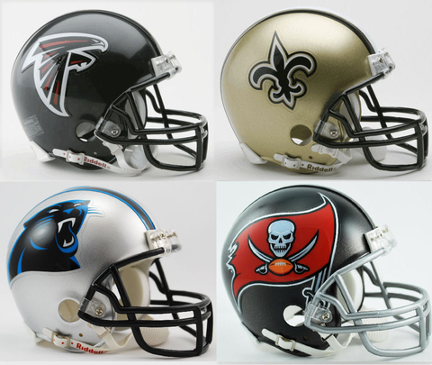 Atlanta Falcons, New Orleans Saints, Carolina Panthers, Tampa Bay Buccaneers NFC South Division