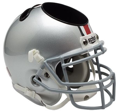 Ohio State Buckeyes Miniature Football Helmet Desk Caddy