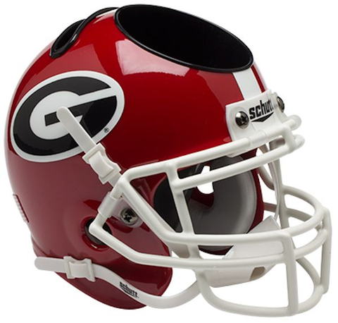 Georgia Bulldogs Miniature Football Helmet Desk Caddy