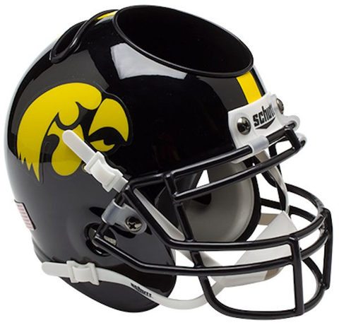 Iowa Hawkeyes Miniature Football Helmet Desk Caddy