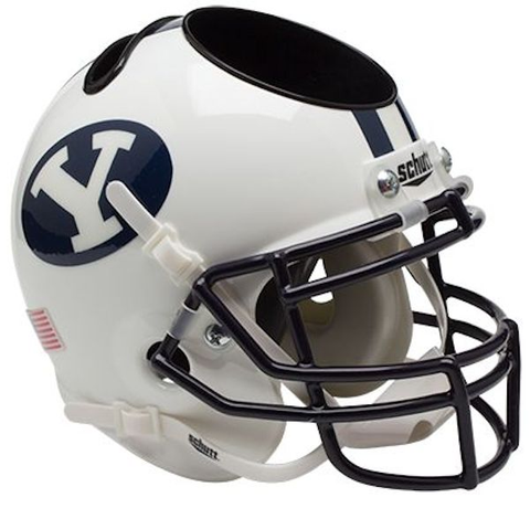 Brigham Young Cougars Miniature Football Helmet Desk Caddy