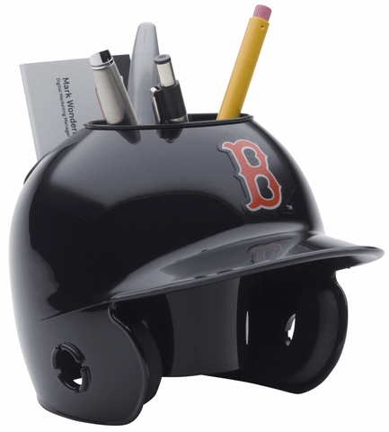 Boston Red Sox Miniature Batters Helmet Desk Caddy
