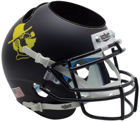 Appalachian State Mountaineers Miniature Football Helmet Desk Caddy <B>Yosef Black</B>