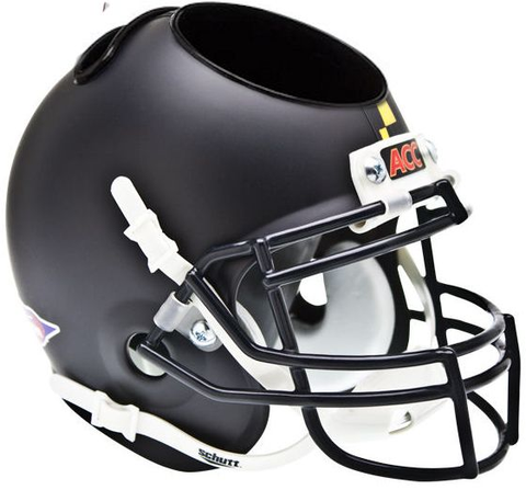Maryland Terrapins Miniature Football Helmet Desk Caddy <B>Matte Black</B>