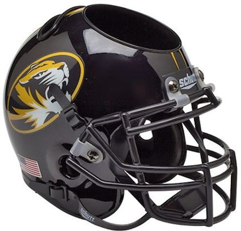 Missouri Tigers Miniature Football Helmet Desk Caddy