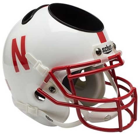 Nebraska Cornhuskers Miniature Football Helmet Desk Caddy