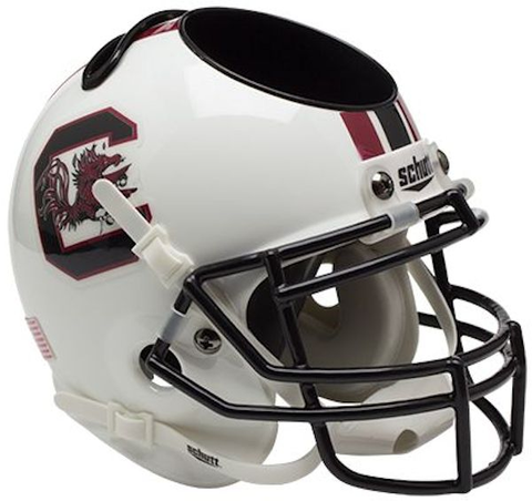 South Carolina Gamecocks Miniature Football Helmet Desk Caddy