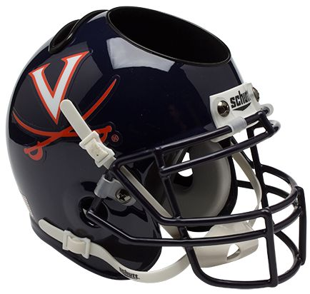Virginia Cavaliers Miniature Football Helmet Desk Caddy