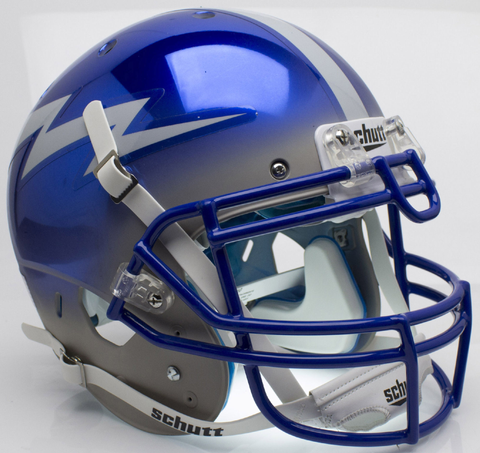 Air Force Falcons Authentic College XP Football Helmet Schutt <B>Chrome</B>