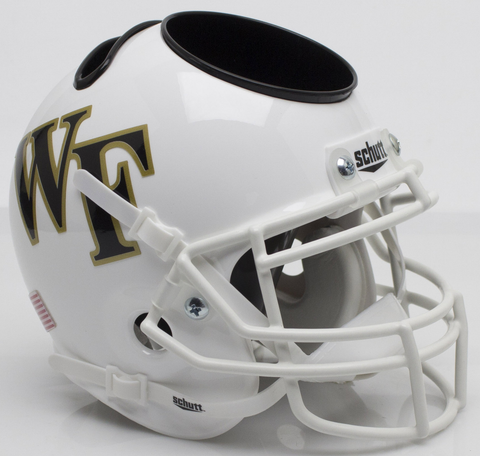 Wake Forest Demon Deacons Miniature Football Helmet Desk Caddy <B>White</B>