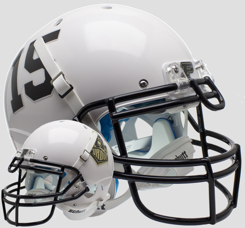 Purdue Boilermakers Authentic College XP Football Helmet Schutt <B>2015 Train</B>