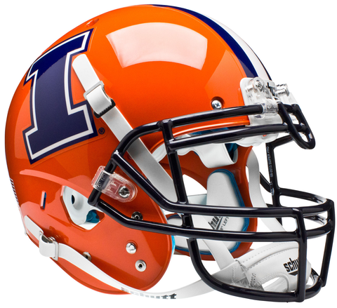 Illinois Fighting Illini Authentic College XP Football Helmet Schutt