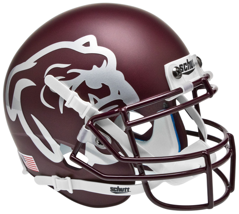 Mississippi State Bulldogs Mini XP Authentic Helmet Schutt <B>Maroon</B>