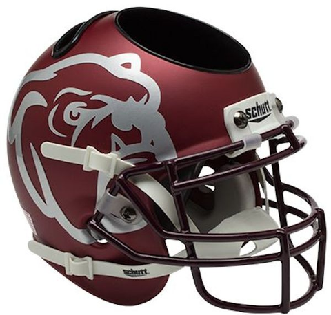 Mississippi State Bulldogs Miniature Football Helmet Desk Caddy <B>Maroon</B>
