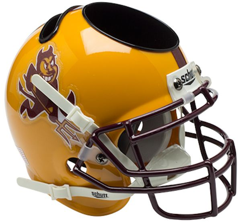 Arizona State Sun Devils Miniature Football Helmet Desk Caddy <B>Sparky</B>