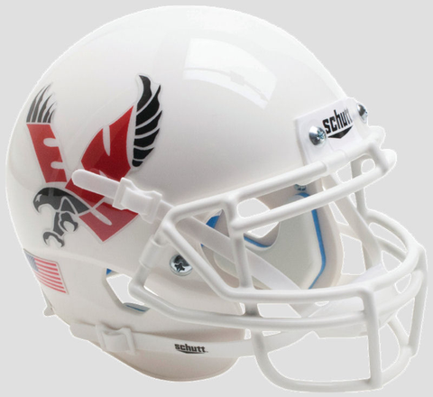 Eastern Washington Eagles Miniature Football Helmet Desk Caddy <B>White with Chrome Decal</B>