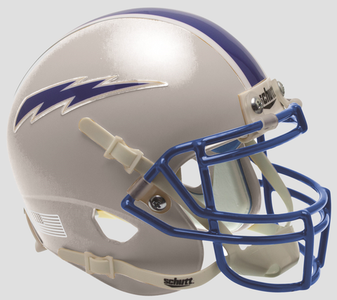 Air Force Falcons Mini Football Helmet Desk Caddy <B>Gray</B>
