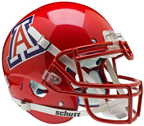 Arizona Wildcats Authentic College XP Football Helmet Schutt <B>Scarlet</B>