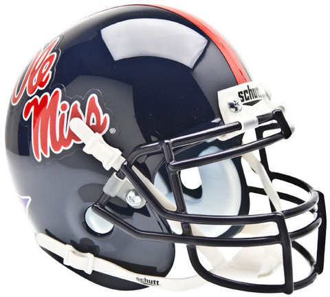 Mississippi (Ole Miss) Rebels Mini XP Authentic Helmet Schutt