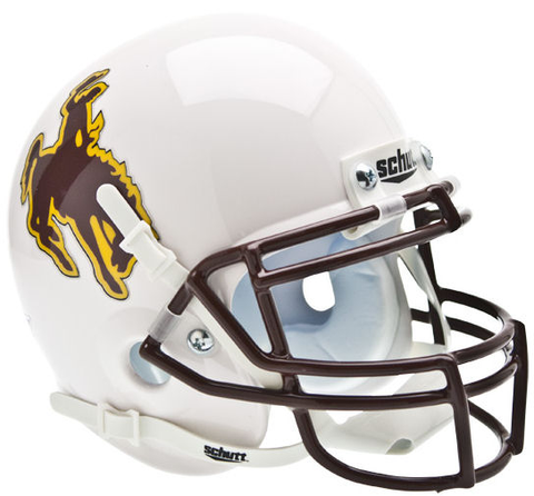 Wyoming Cowboys Mini XP Authentic Helmet Schutt