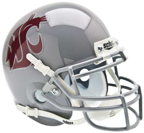 Washington State Cougars Mini XP Authentic Helmet Schutt