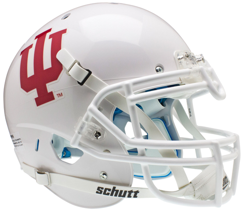 Indiana Hoosiers Authentic College XP Football Helmet Schutt White