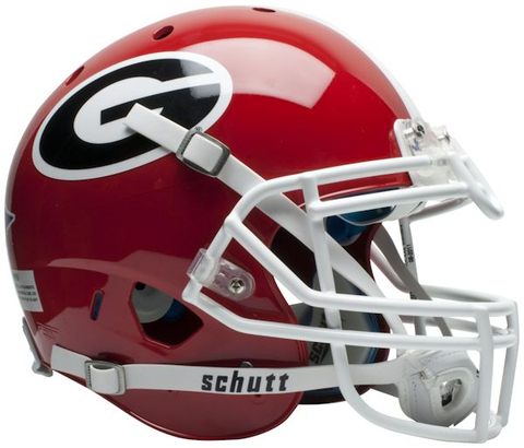 Georgia Bulldogs Authentic College XP Football Helmet Schutt