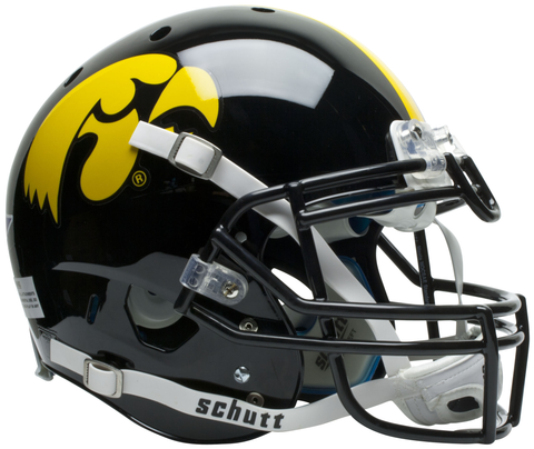 Iowa Hawkeyes Authentic College XP Football Helmet Schutt